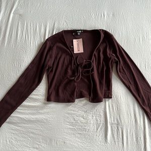 Missguided long sleeve top